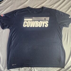 Nike Dallas Cowboys NFL Dri-FIT T-Shirt Football Fan Apparel